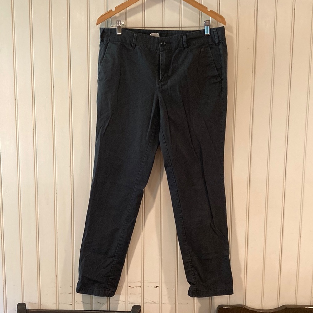 G1 Paper Twill navy blue cotton chino pants, size 10